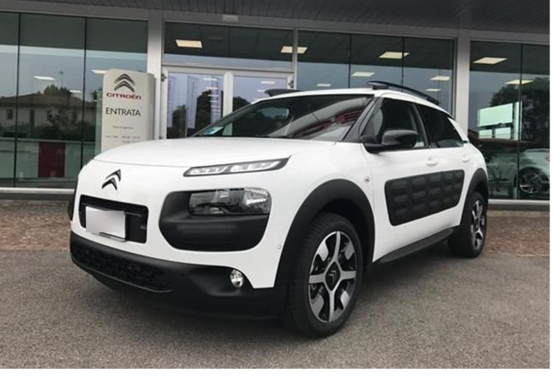 CITROEN C4 Cactus BlueHDi 100 Shine Pearl White Km 0 A Soli 15 800 Su